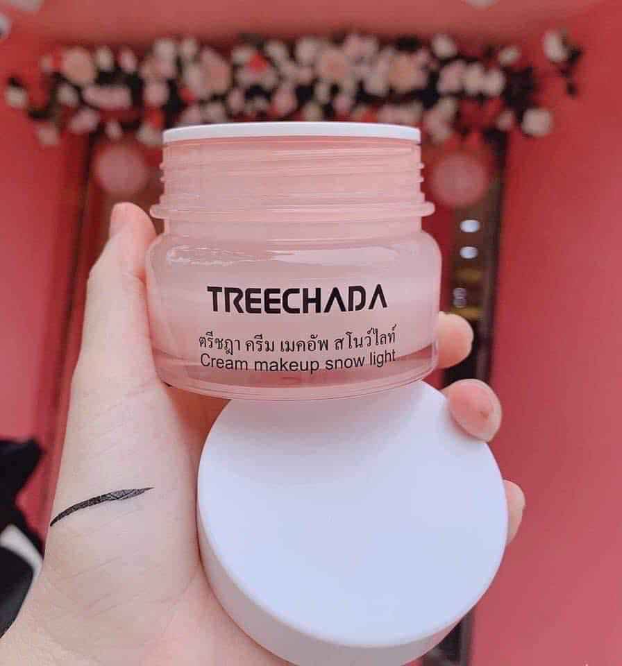 [HCM]Kem Trang Điểm Cao Cấp Tree Chada Cream Makeup Snow Light Thái Lan