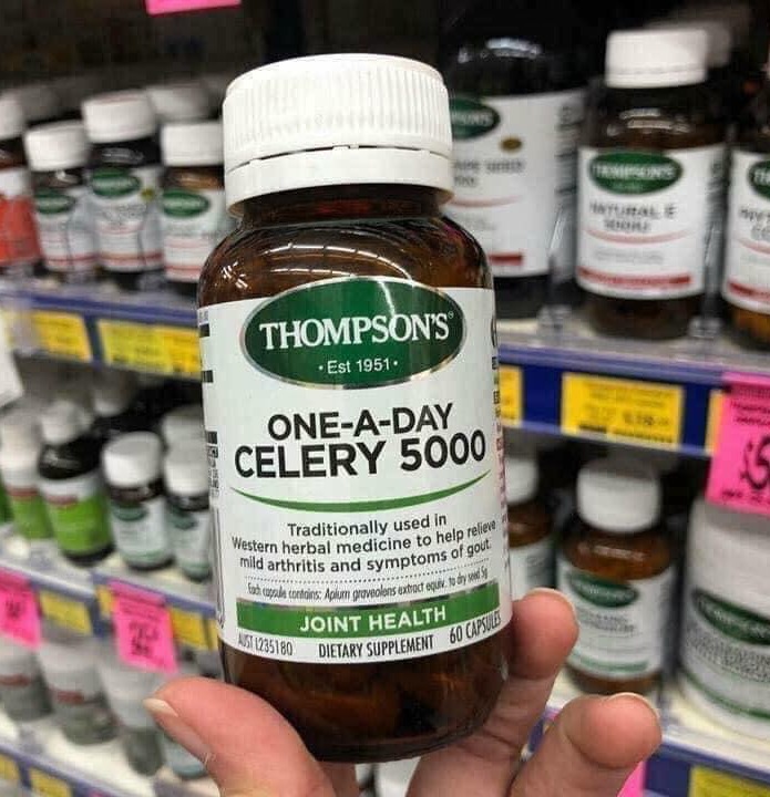 Viên uống Gout - Thompson's Celery 5000mg