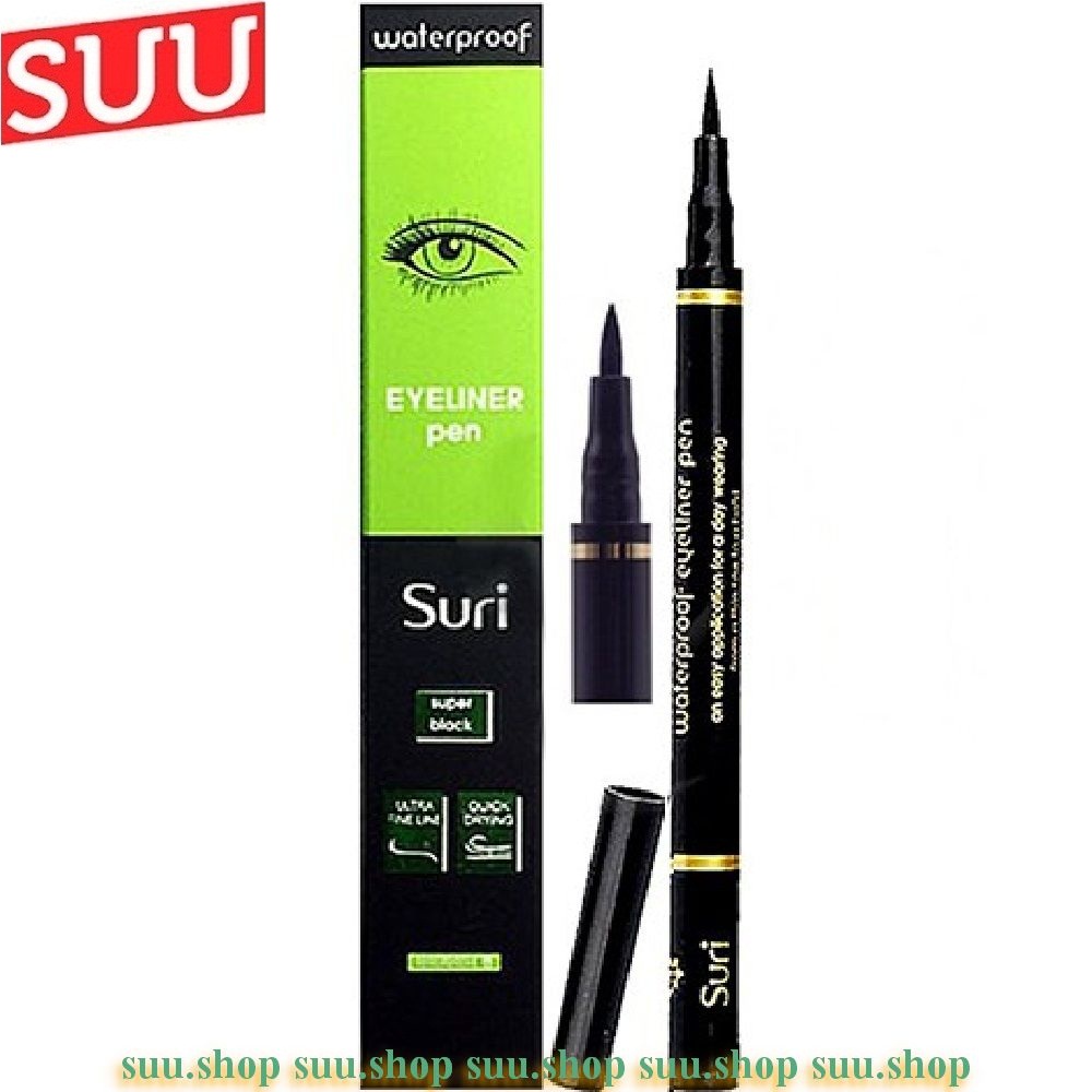 Kẻ Mắt Nước Suri Siêu Mảnh Waterproof Eyeliner Pen E233
