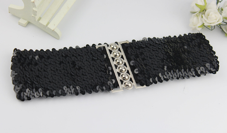 Đai váy Belt co giãn Nịt nữ - Vảy cá BẢN TO 7cm