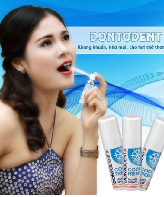 Xịt thơm miệng Dontodent 15ml Đức