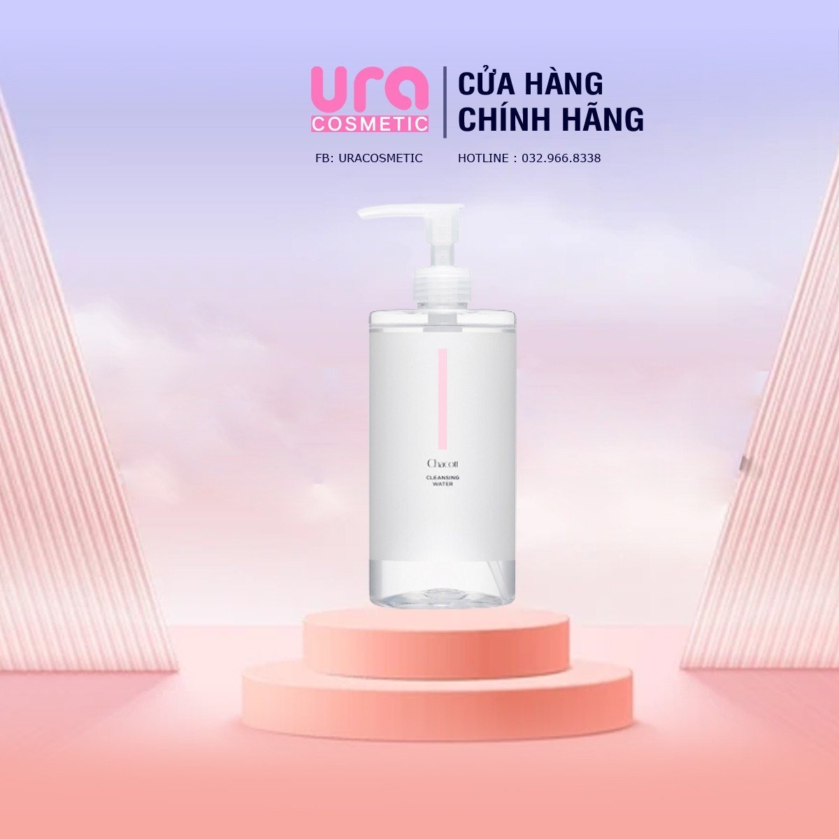Nước tẩy trang Chacott For Professionals 500ml-Mẫu Mới