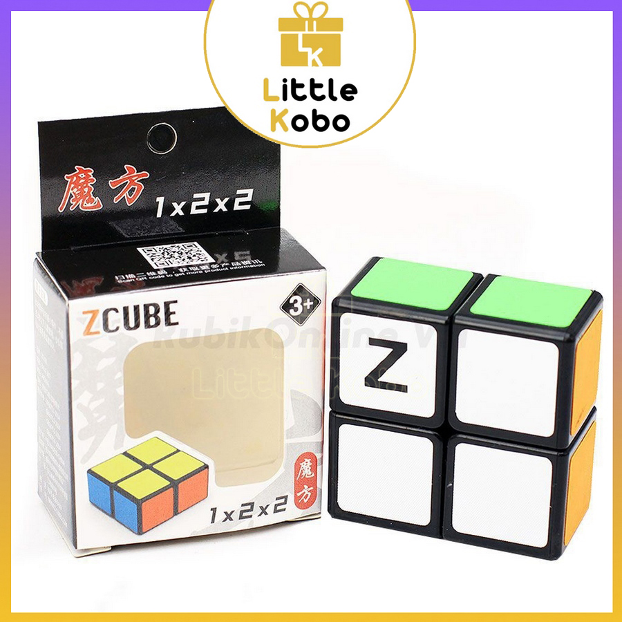 Rubik 1x2x2 ZCube Rubic Biến Thể 122 Đồ Chơi Trí Tuệ Trẻ Em Phát Triển Tư Duy Thông Minh - Little Kobo