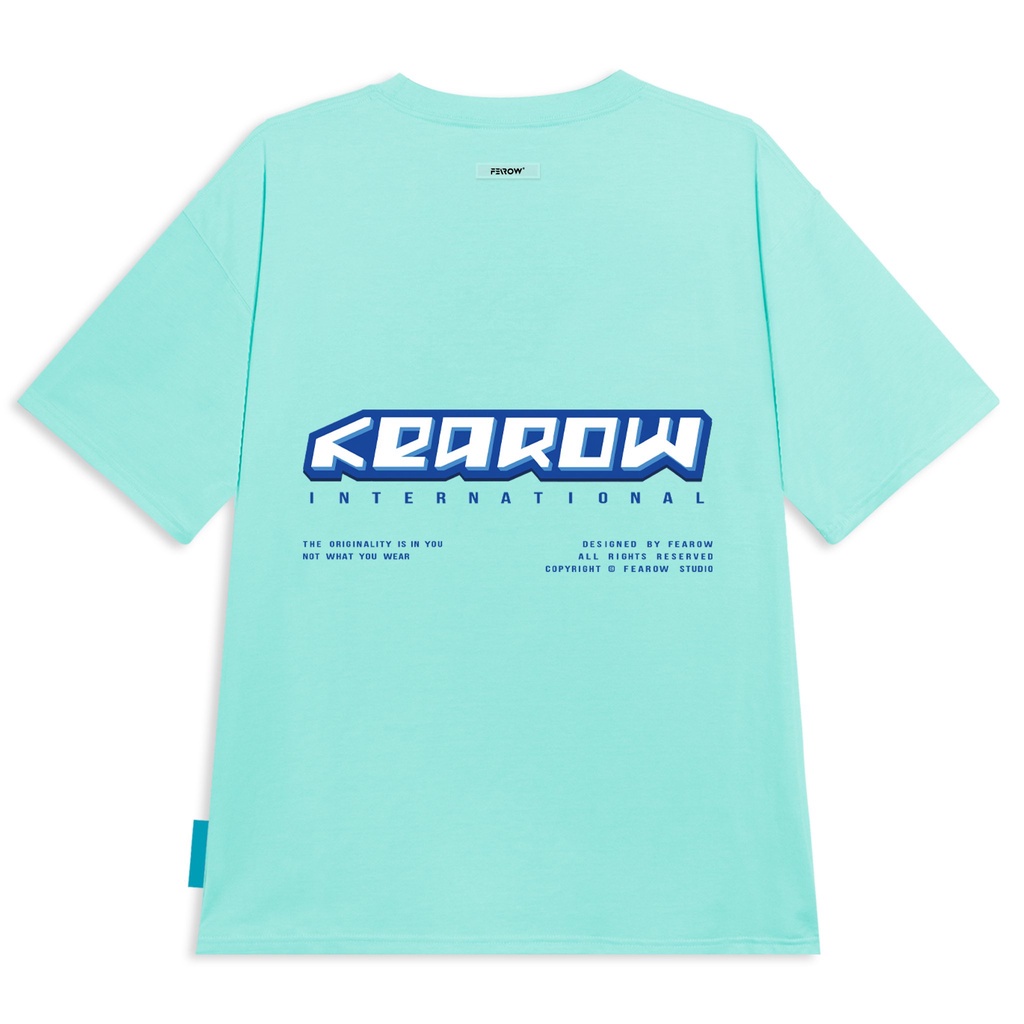 Áo thun Fearow World Wide /Màu Mint FW137