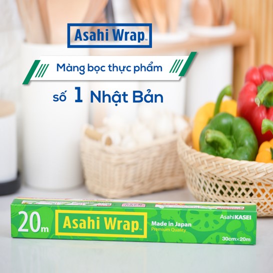 Màng bọc thực phẩm Nhật Bản Asahi Wrap 30cm x 20m