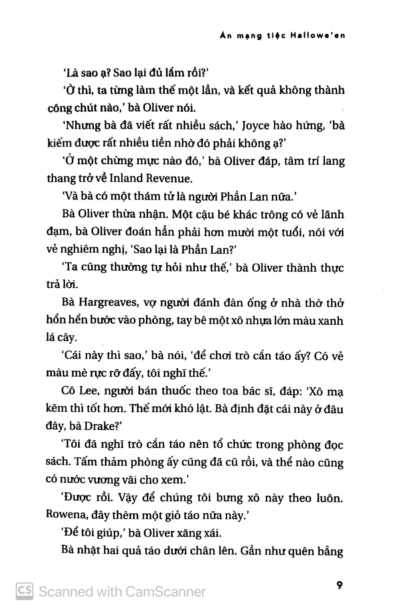 Sách - Án Mạng Tiệc Hallowe'en - NXB Trẻ