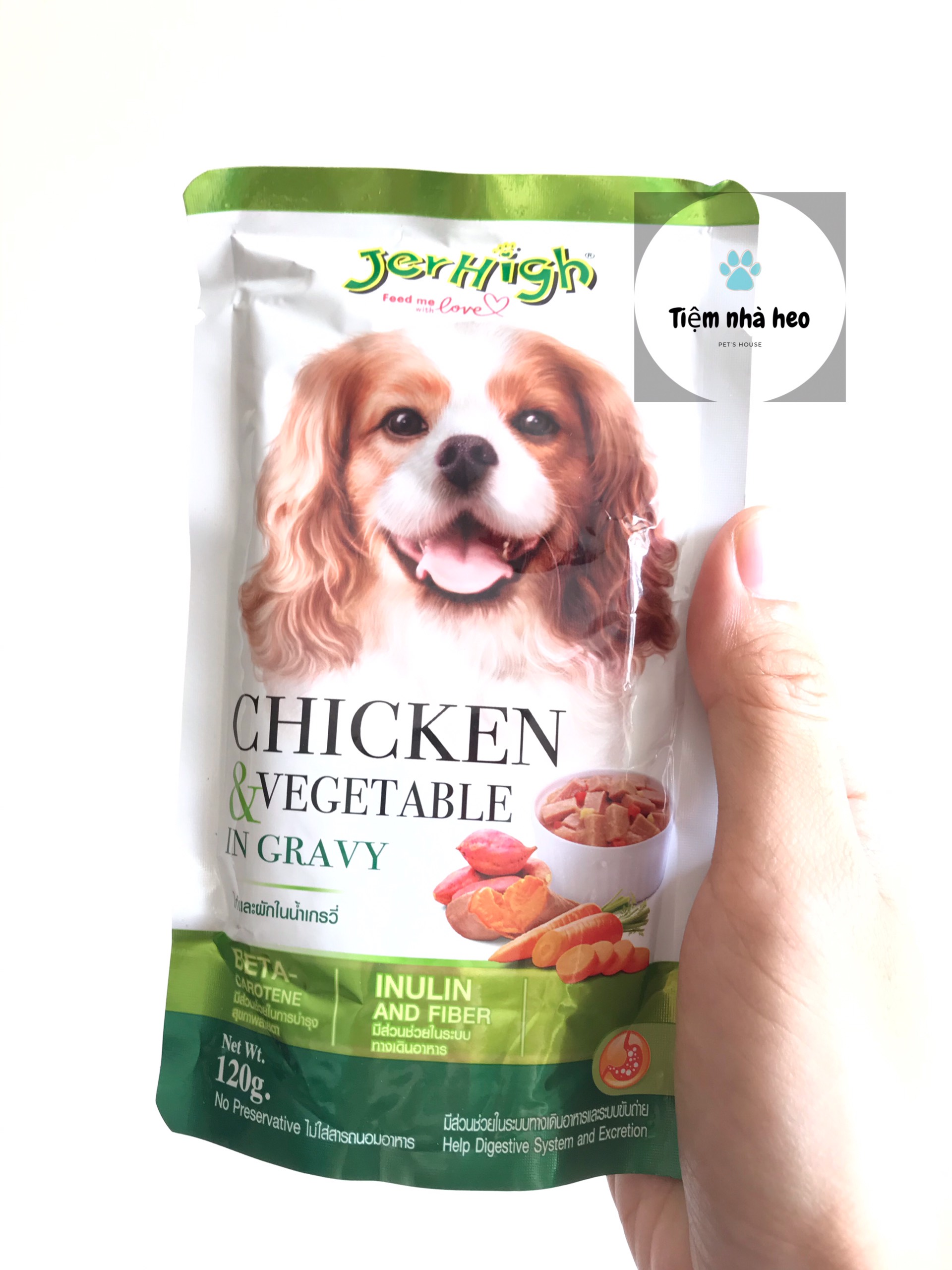 Pate JerHigh cho Chó 120g - Tiệm Nhà Heo