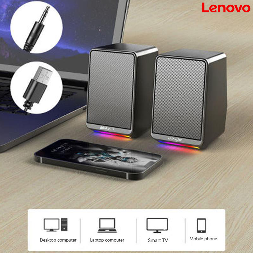 Loa Máy Tính Lenovo ThinkPlus 2.0 TS38 Led RGB