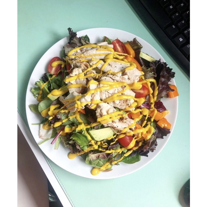 Sốt FRENCH’S Honey Mustard Sauce ( ăn kiêng, eat clean)