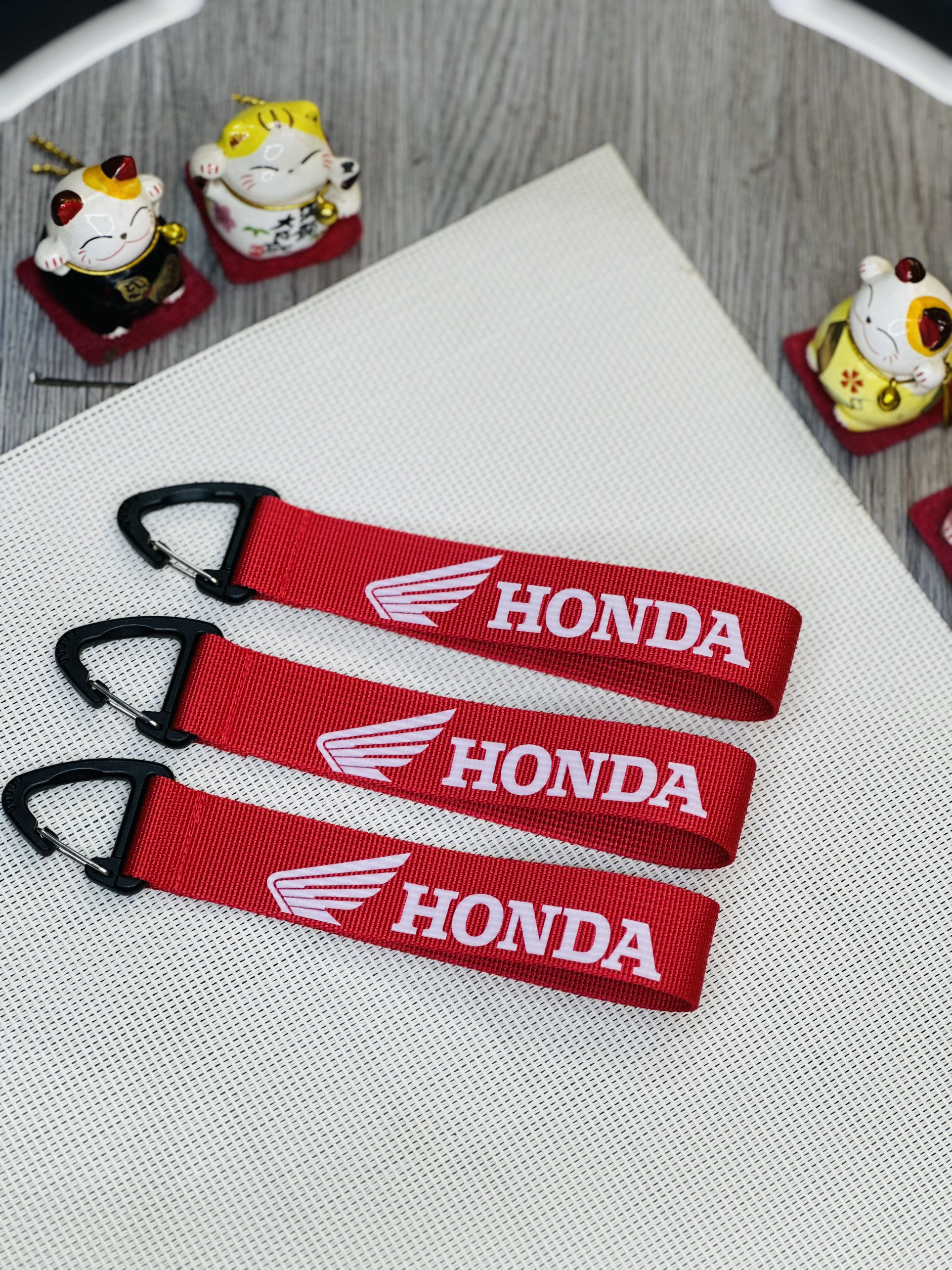 Móc Khóa Dây Honda Đỏ