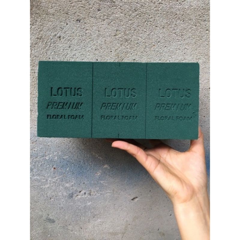 Xốp cắm hoa tươi lotus 1 viên