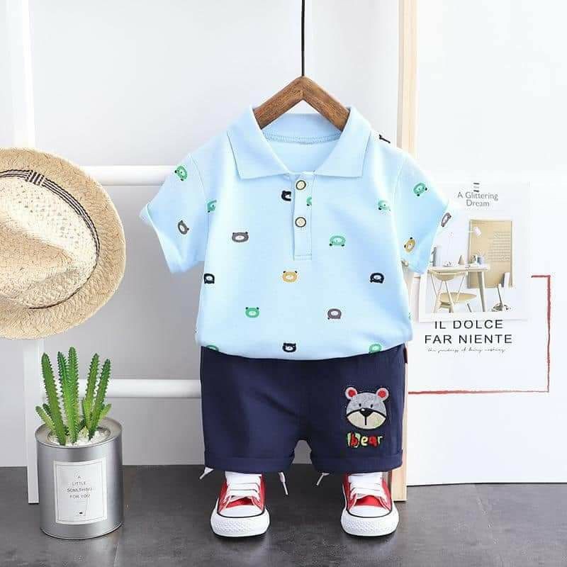 Nơi bán Bộ Gấu Bear Polo Ngắn Tay