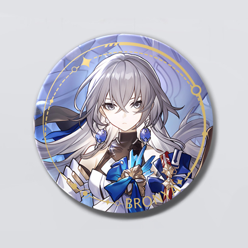 [33 mẫu] Huy hiệu game Honkai Star Rail có hiệu ứng lấp lánh (Size 5.8cm) [T69 Shop]