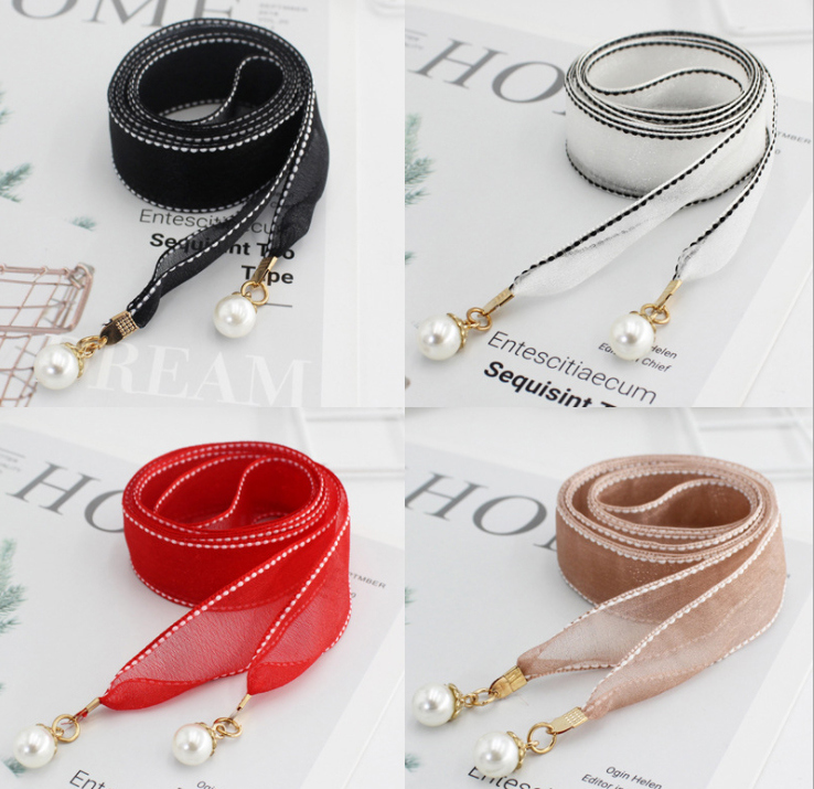 Thắt lưng vải voan bản to TTL108