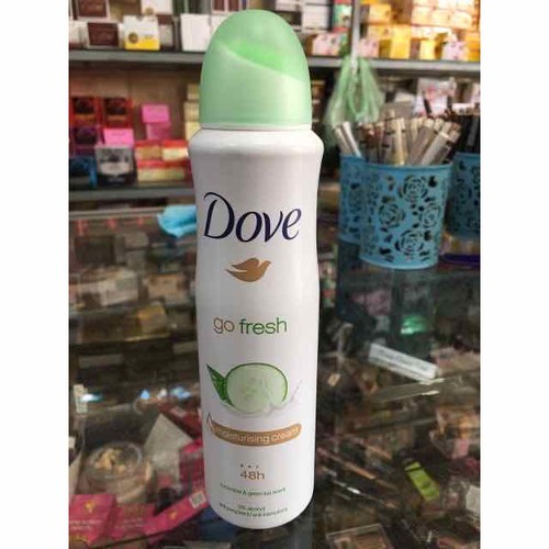 Xịt khử mùi Dove hương dưa leo 150ml