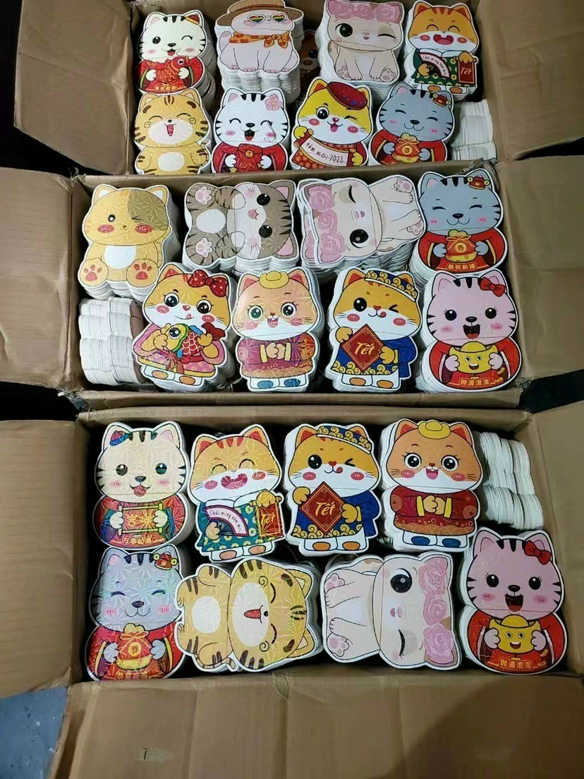 Combo 50 bao lì xì chibi phản quang siêu đáng iu giá bao tốt
