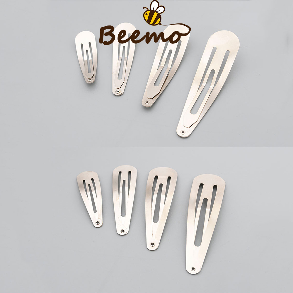 Phôi Kẹp Tóc Handmade, Kẹp Tóc Trơn 5cm