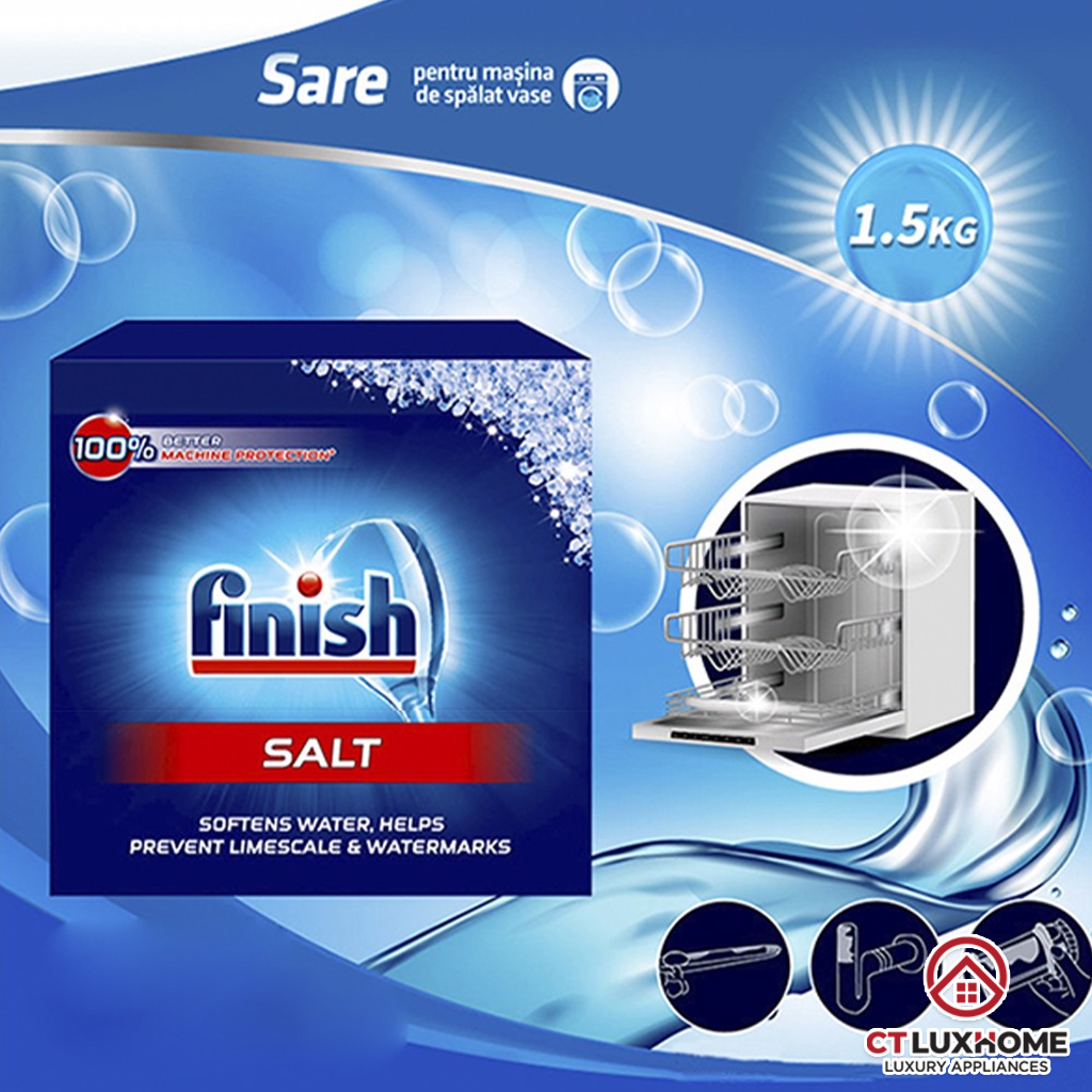 Muối rửa chén bát Finish 4,0kg