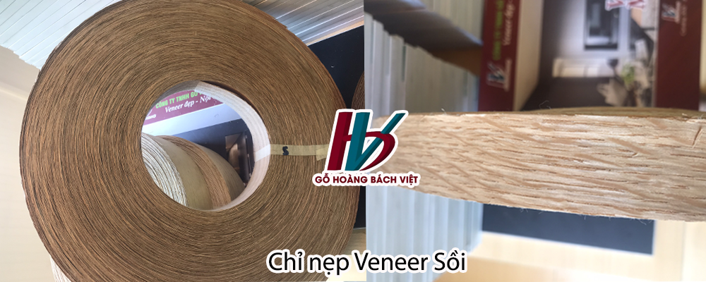 [HCM]chỉ nẹp veneer sồi 50m bản 4 phân 2 phân keo sẵn