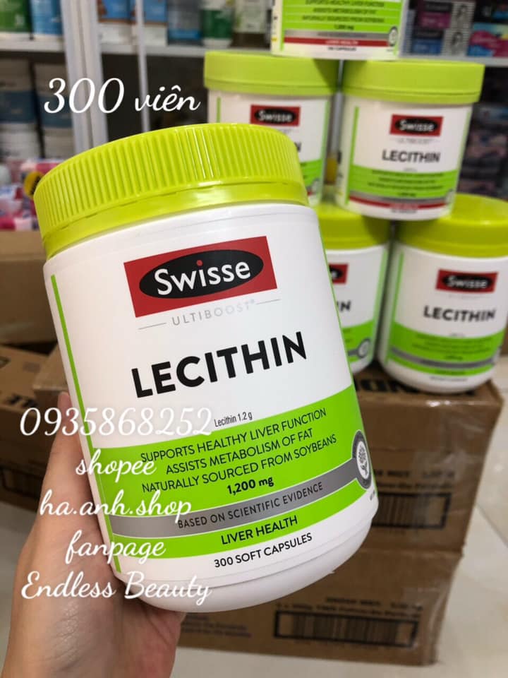 SWISSE LECITHIN 1200MG 300 viên