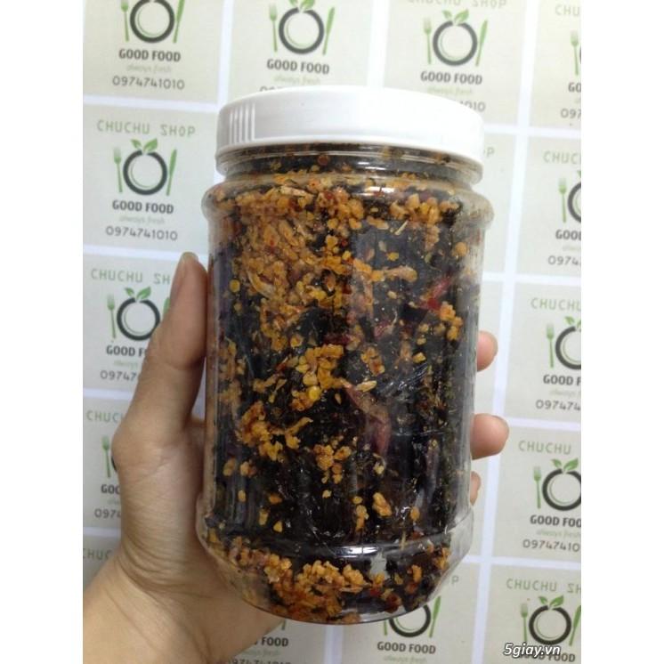 Combo 6 hũ rong biển cháy tỏi (hũ 70g)