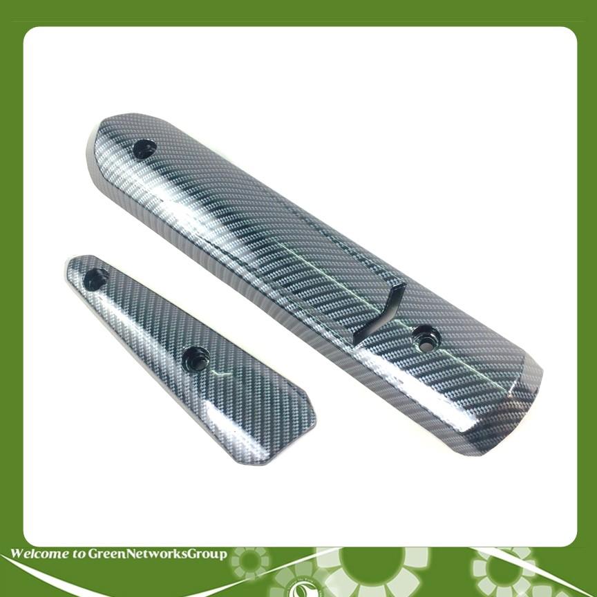 Ốp pô Spark carbon cho các loại xe Sirius Jupiter Exciter GreenNetWorks