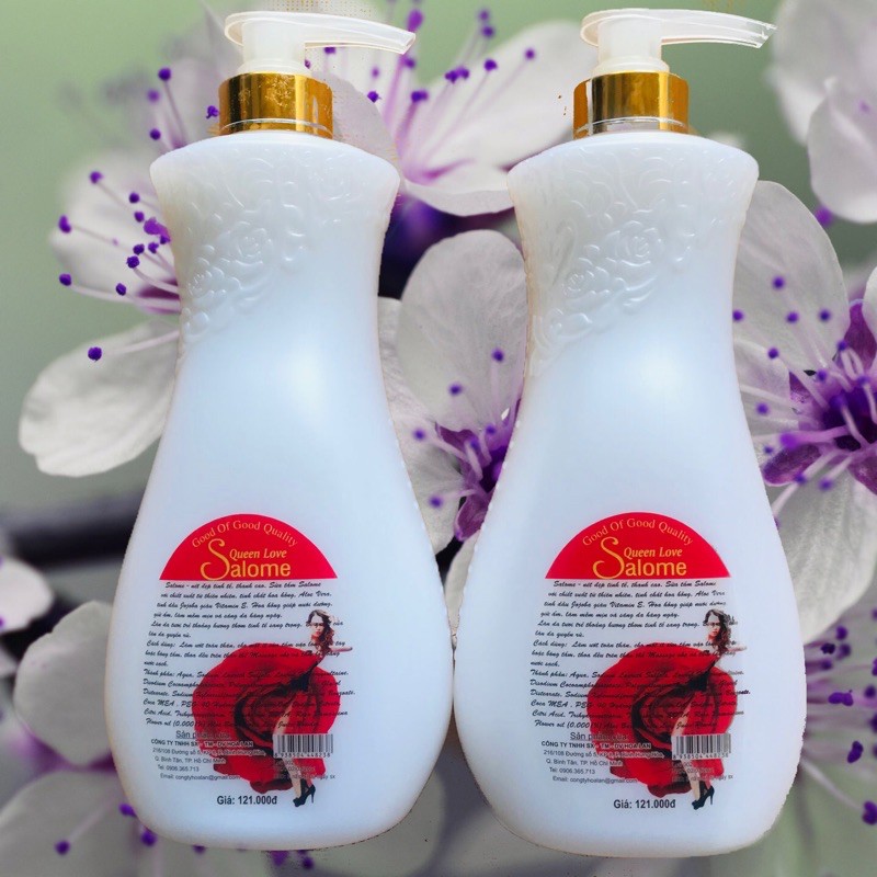 Sữa tắm thơm trắng da Salome 1000ml _ 1 chai