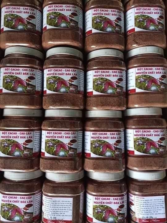 Hộp ca cao nguyên chất ĐAK LAK