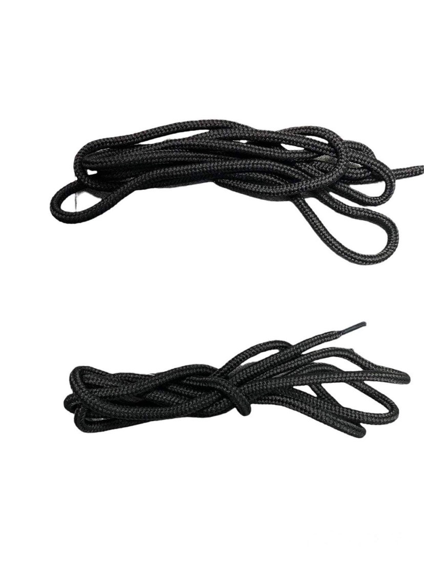 Dây Buộc Giày Derby,Sneaker Đen Tròn dài 1m4