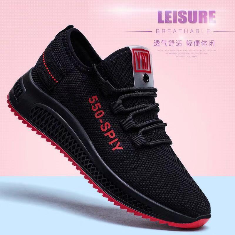 Giày sneaker nữ đen cá tính cực êm chân