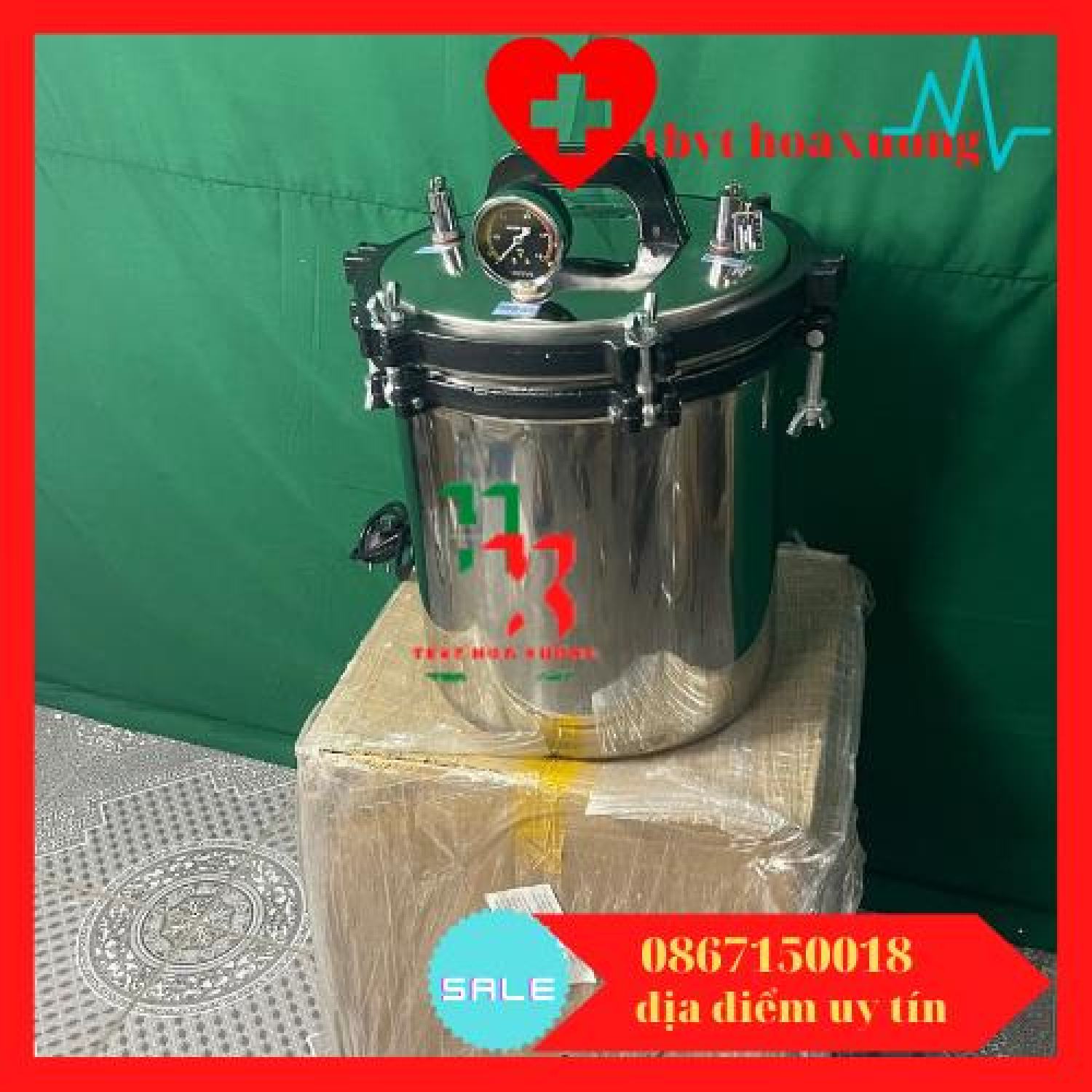 nồi hấp ướt tiệt trùng 18 lít