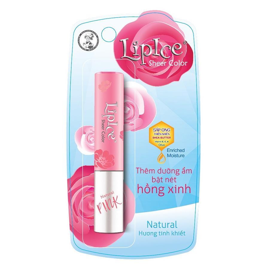 Son Lipice sheer color hồng .