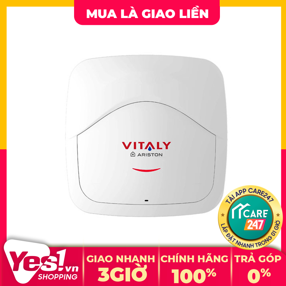 Vitaly 30 2.5fe - máy nước nóng gián tiếp ariston vitaly 30 2.5 fe - bảo hành chính hãng - voucher 10% lên đến 800k