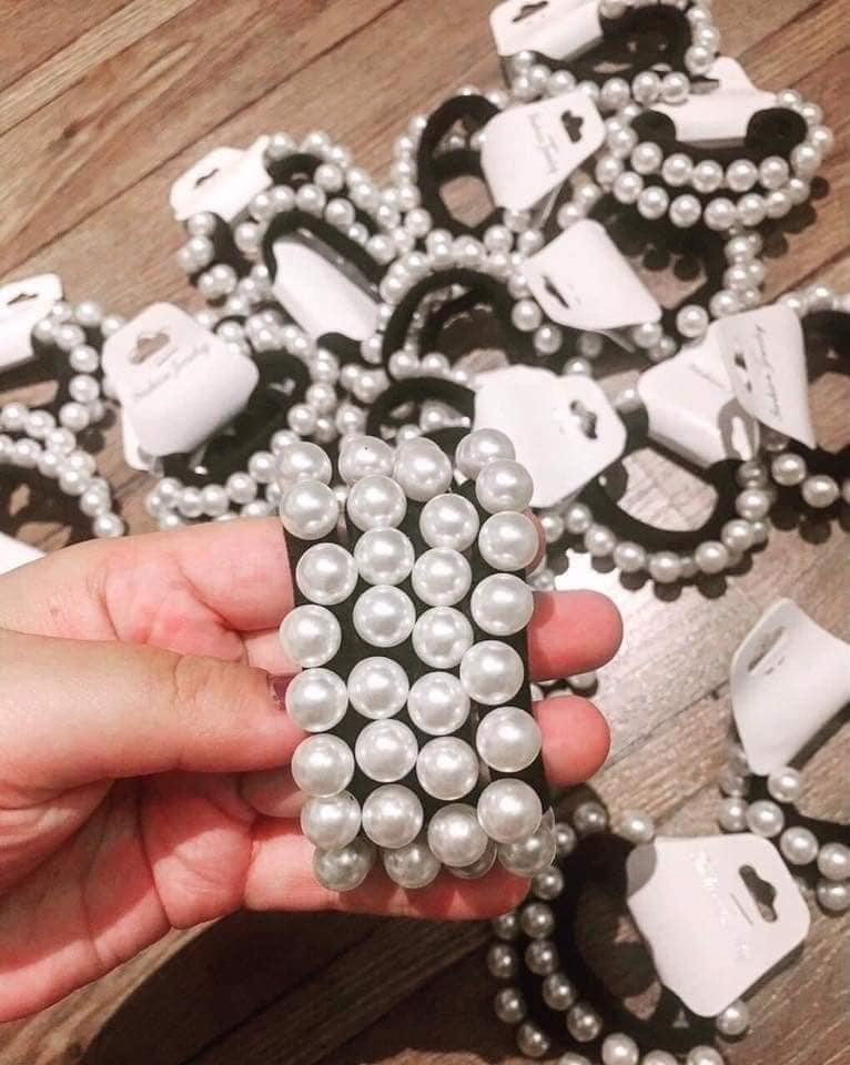 DÂY CỘT TÓC ĐÍNH NGỌC SANG CHẢNH NỮ TÍNH