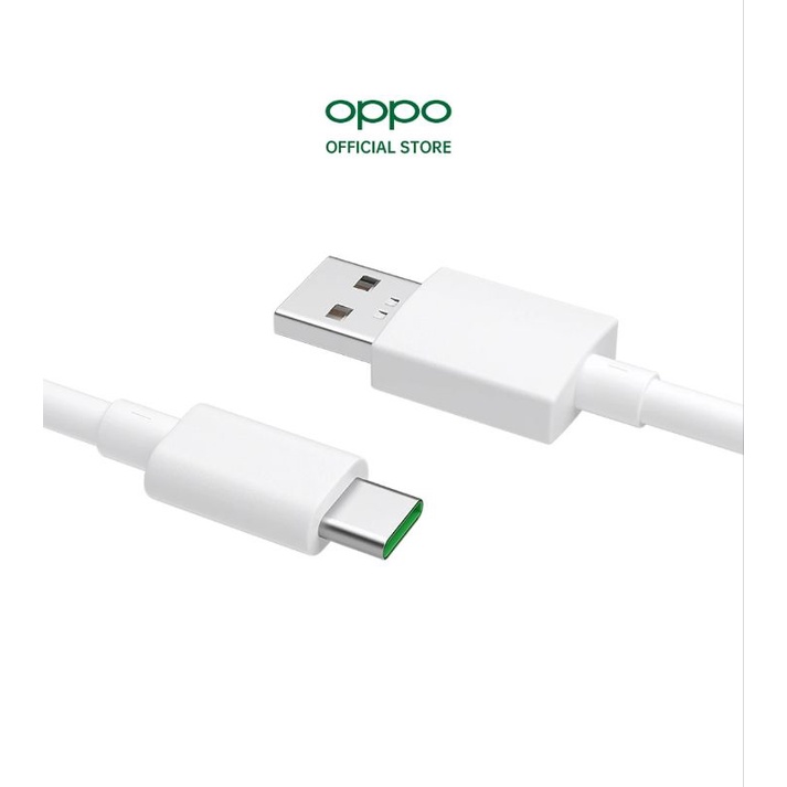 Cáp Type C SuperVOOC 1m OPPO DL129 Trắng