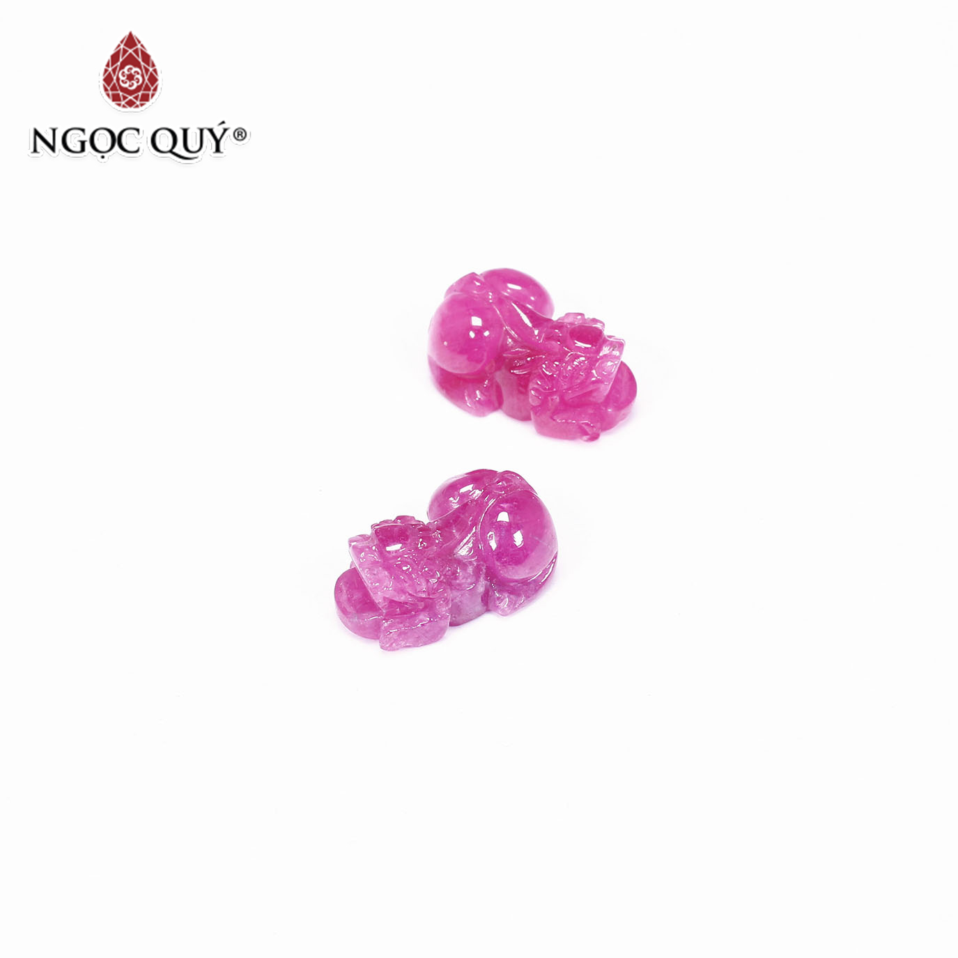 Mặt dây chuyền nhẫn tỳ hưu ruby mệnh hỏa thổ - Ngọc Quý Gemstones
