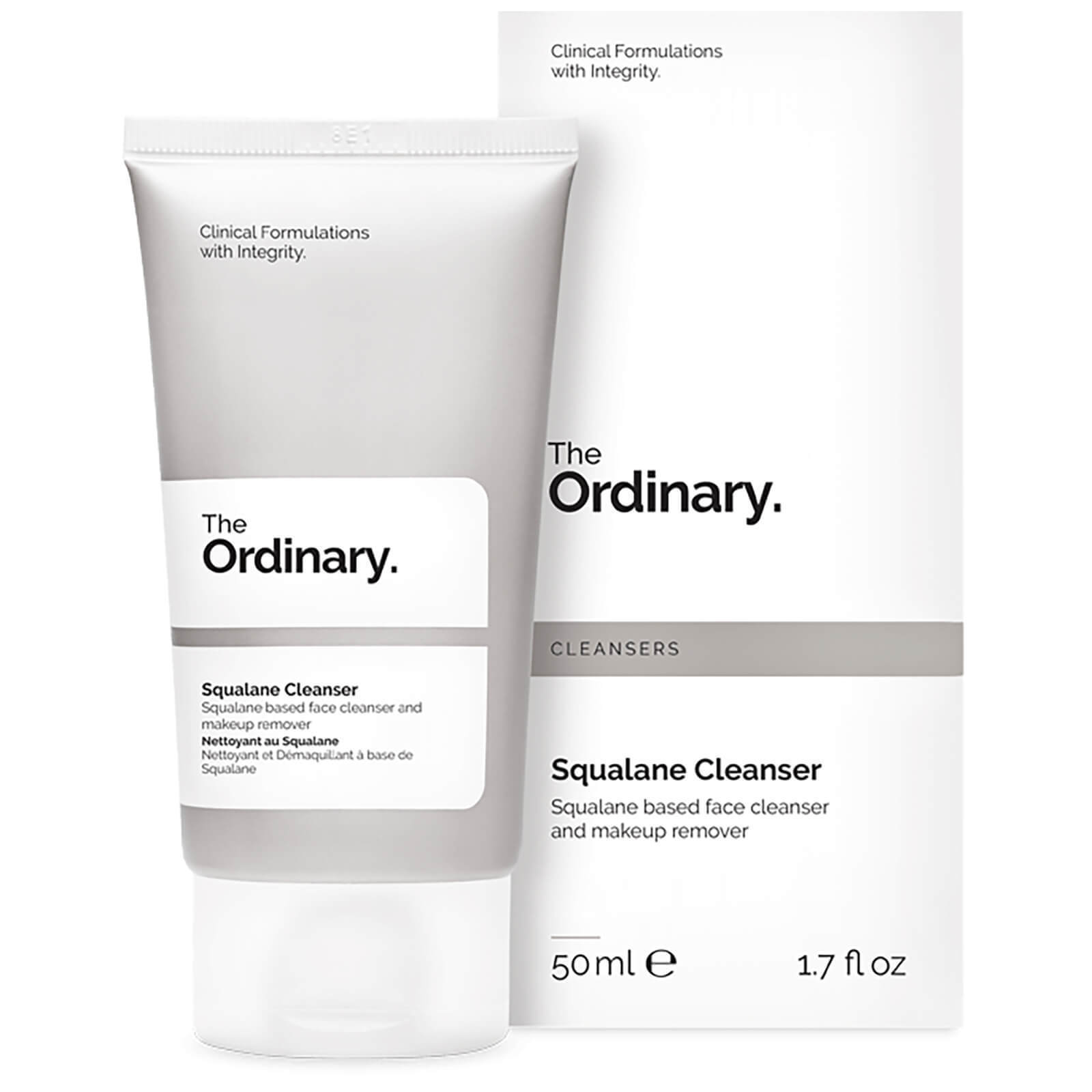 [HCM]Sữa rửa mặt tẩy trang The Ordinary Squalane Cleanser 50ml