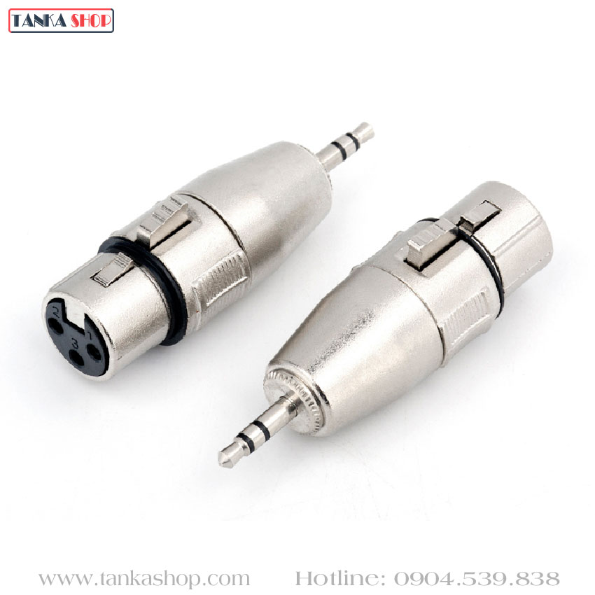 Jack chuyển 3.5 sang XLR Canon