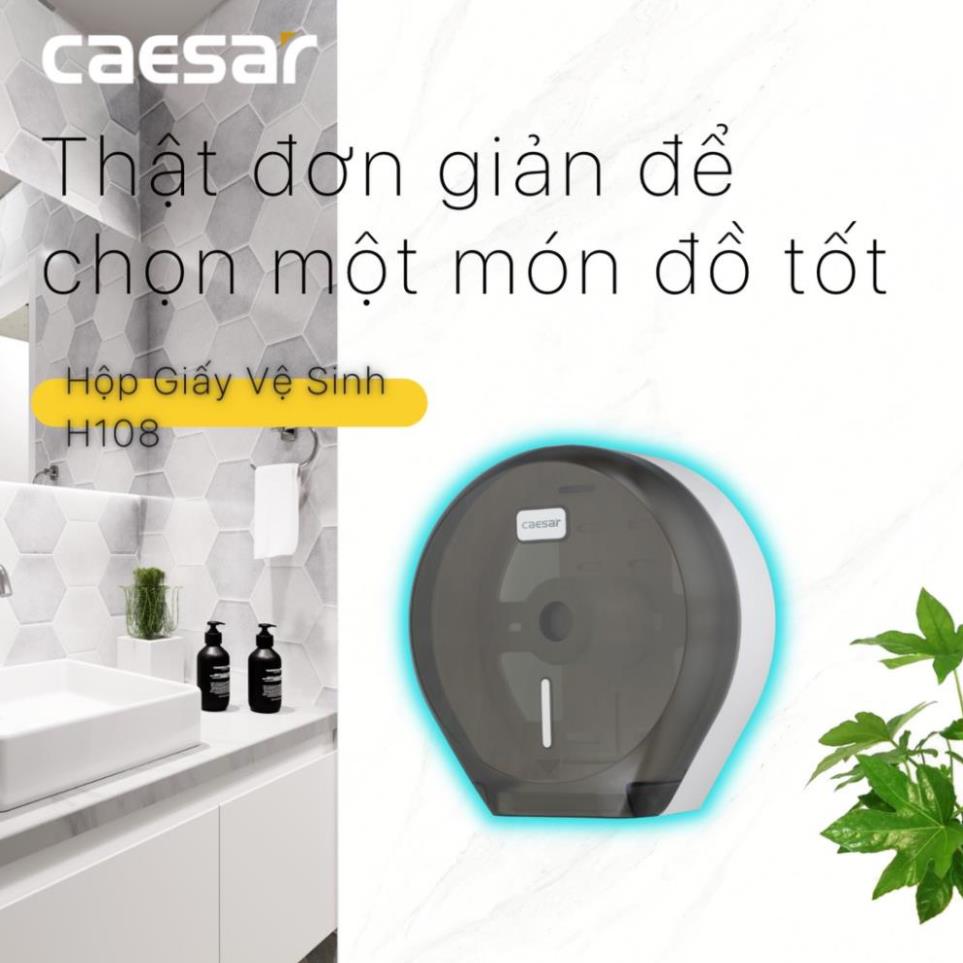Hộp giấy vệ sinh nhựa H108 Caesar, Chính Hãng