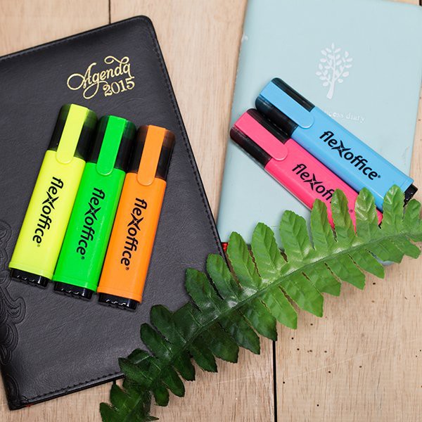 Combo 5 cây BÚT DẠ QUANG,  ( Bút Nhớ Dòng)  , Highlight   FOHL-02