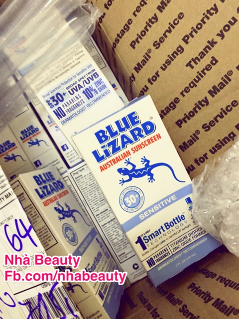 [Mẫu mới SPF 50] Kem chống nắng Blue Lizard SPF 30+ 147ml