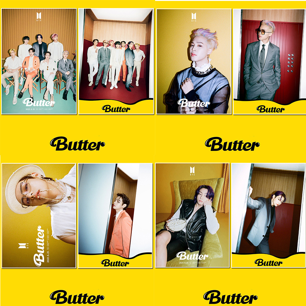 Hộp ảnh Lomo in hình Butter BTS