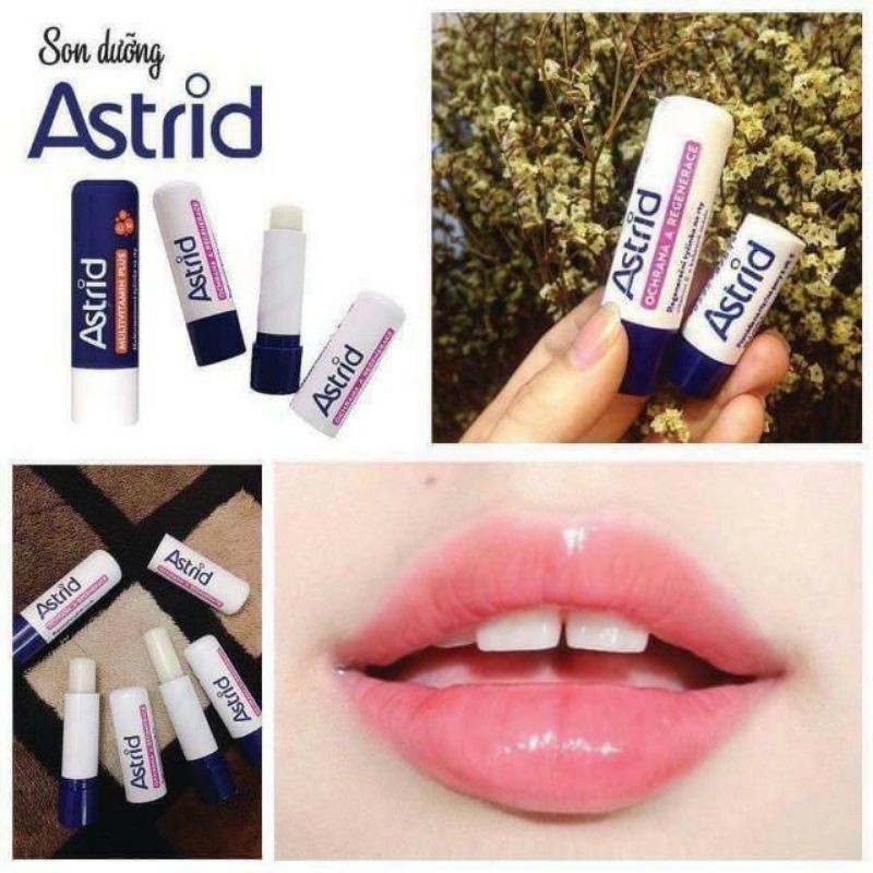 {Chính hãng} Son dưỡng môi mỡ hươu Astrid