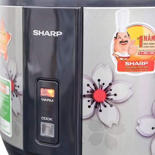 Nồi cơm điện cơ 1,8L Sharp KS-NR181STV "SS"