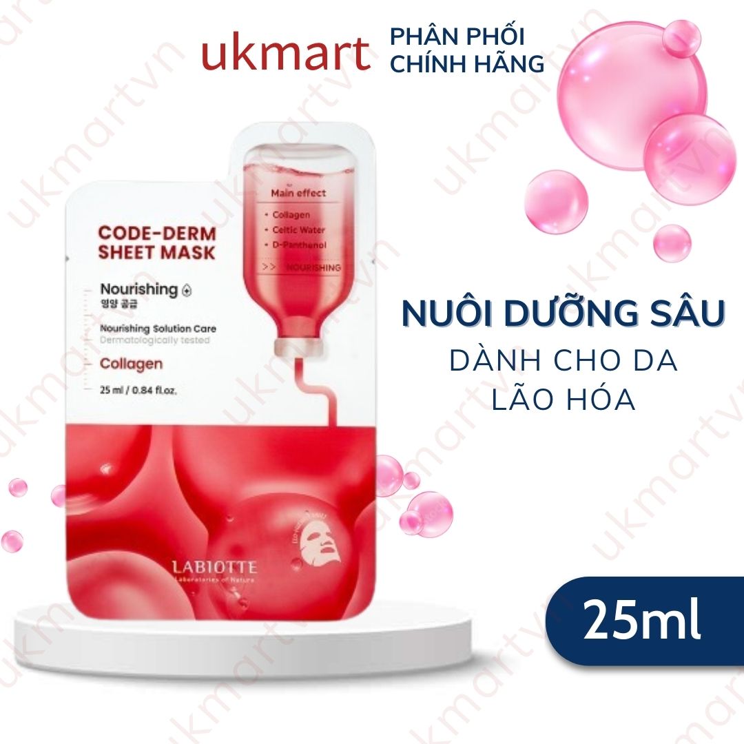 Mặt nạ dưỡng da labiotte hàn quốc 25ml