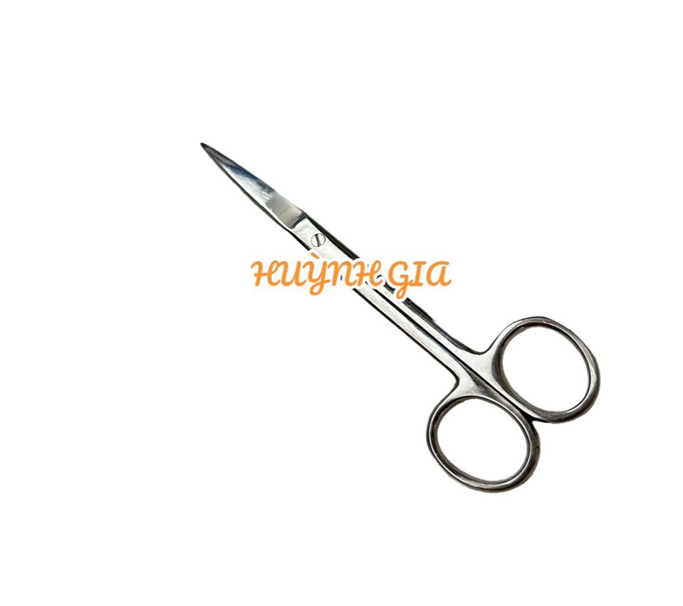 Kéo y tế 16cm thẳng 2 đầu nhọn