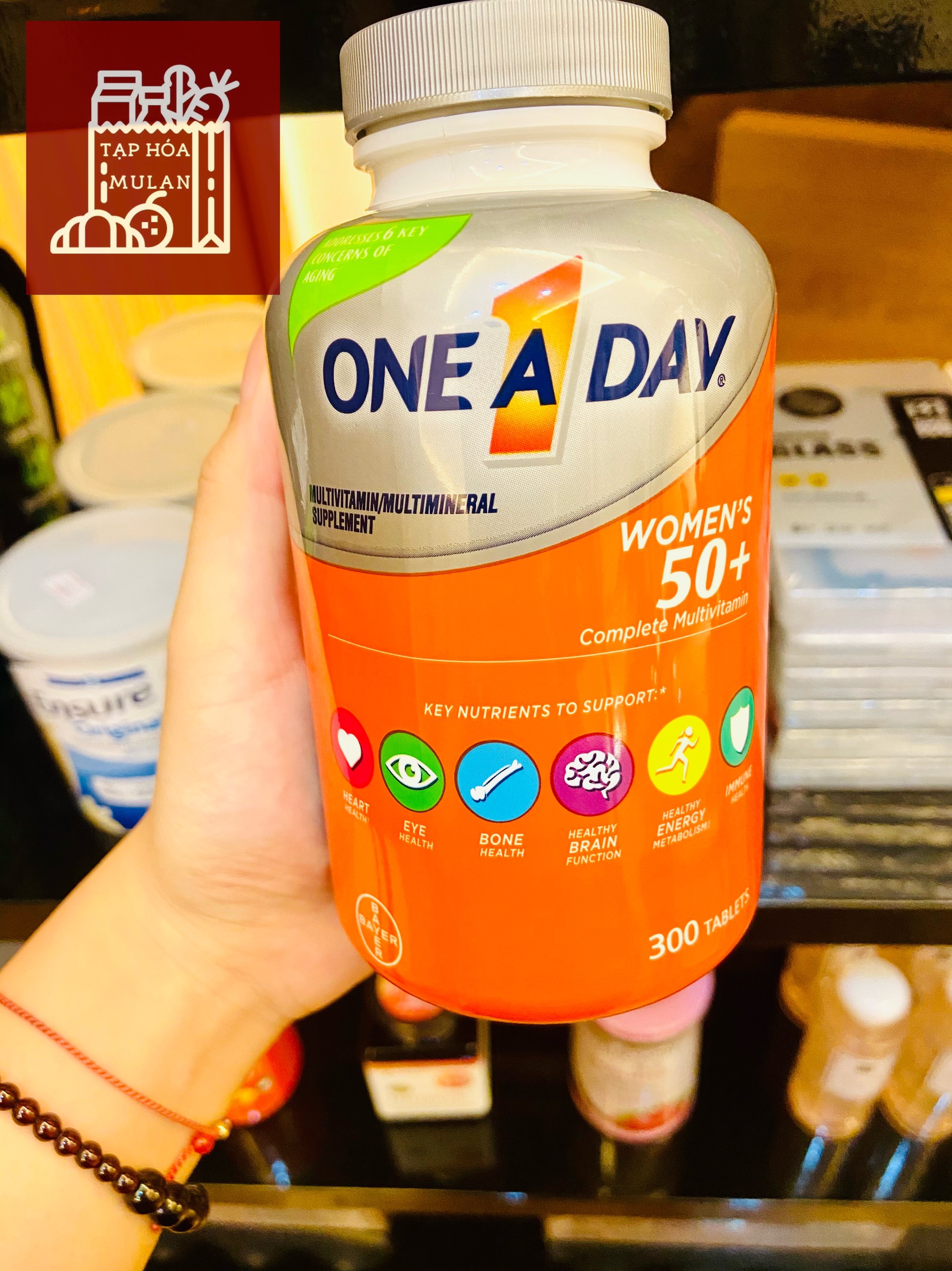 One A Day Women’s 50+ Complete Multivitamin 🇺🇸 ( Vitamin cho phụ nữ trên 50 tuổi )