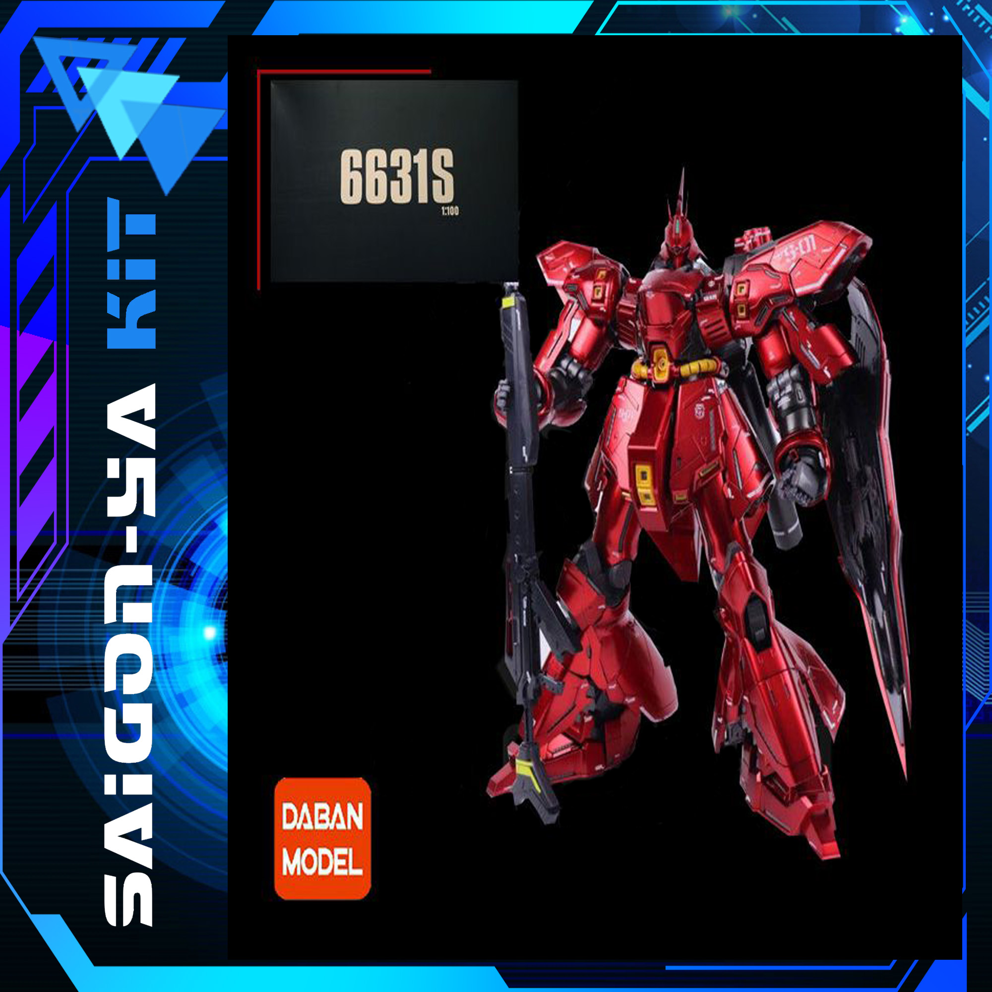 [MG] Mô hình Gundam Sazabi (6631S KÈM SÁCH HƯỚNG DẪN)