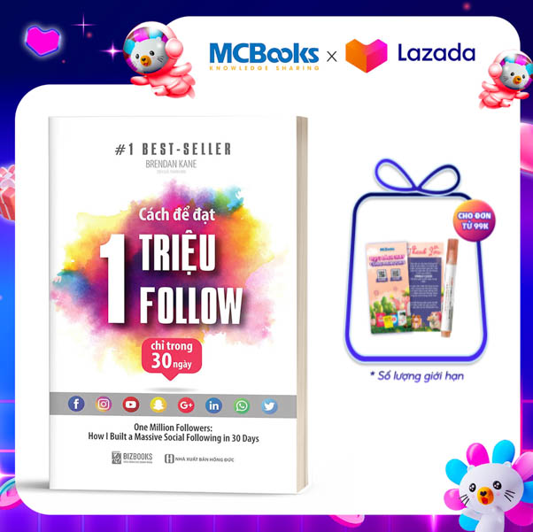Cách Để Đạt 1 Triệu Follow Chỉ Trong 30 Ngày  - BizBooks
