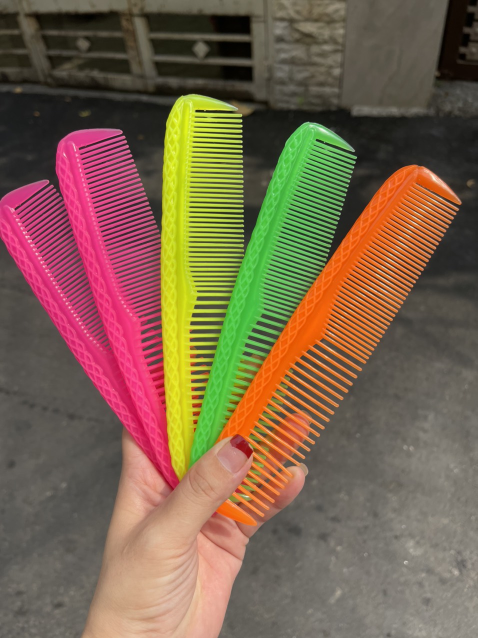 Combo 5 Cái Lược Nhựa Tiện Dụng (2 Loại)